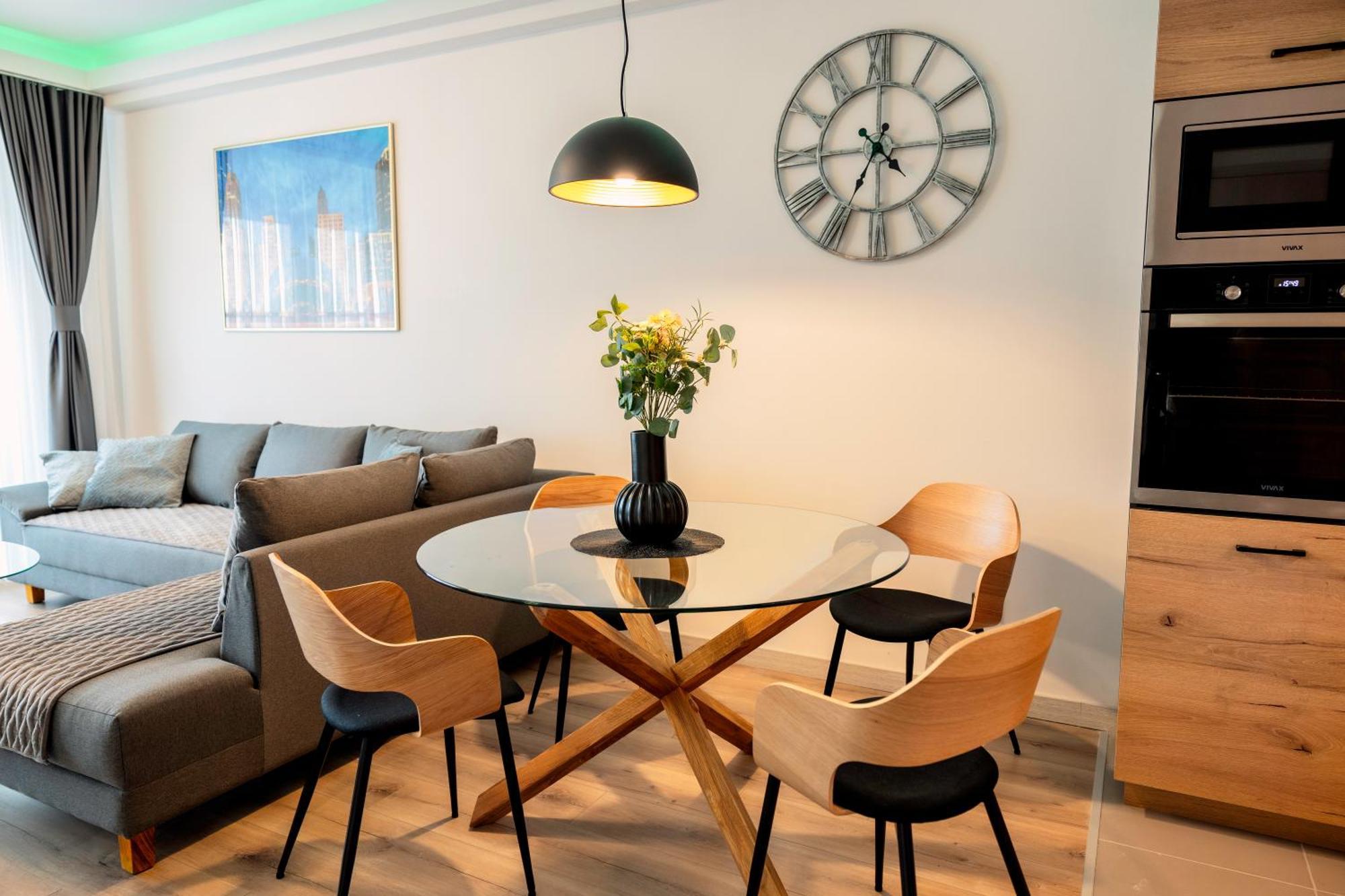 33Rd Floor Twin Apartments In Cevahir Sky City Complex With Pool, Spa, Fitness And Parking Included In Price Скопье Экстерьер фото